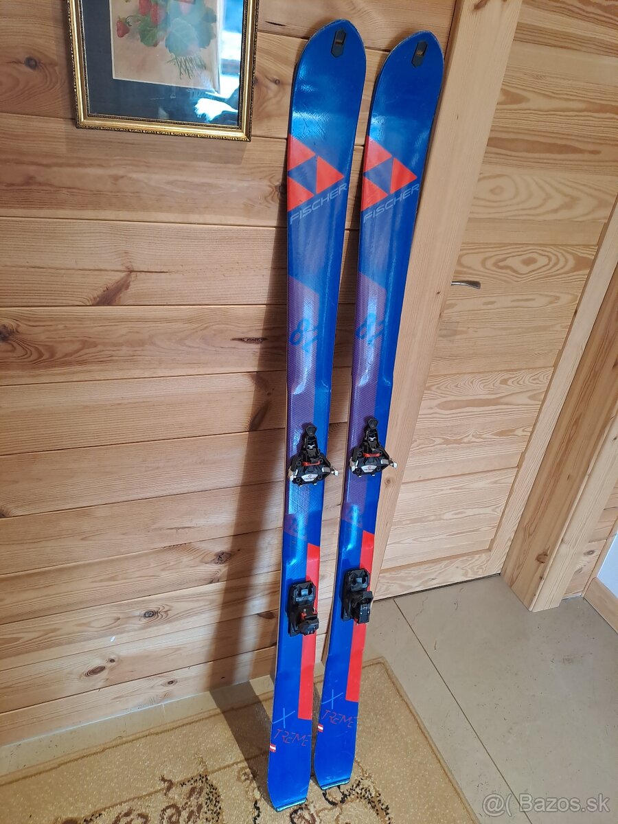 156cm skialp set fischer Xtreme+fritschi xenic 10+pasy gecko