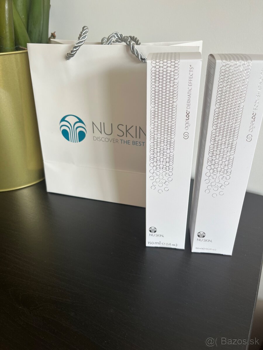 Nuskin sada Shaping gel a Dermatic Effects krém Nové -50%