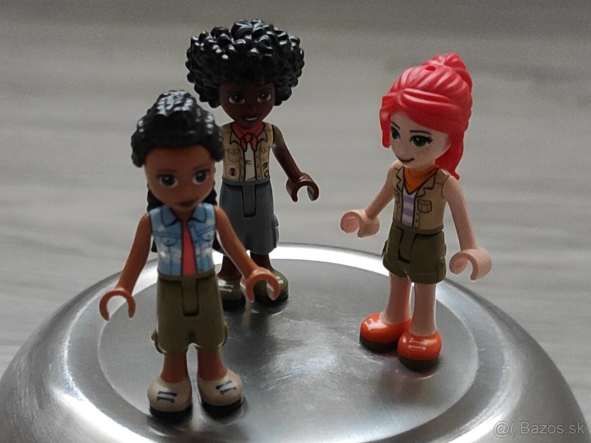 LEGO minifigures z 41717, Joaquim, Mia, Dr.Makena