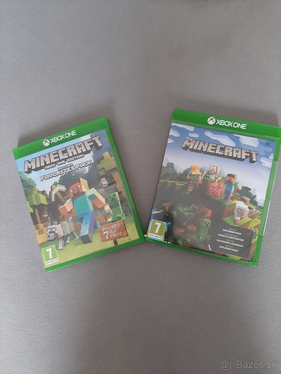 Xbox One, Xbox Series X hry Minecraft