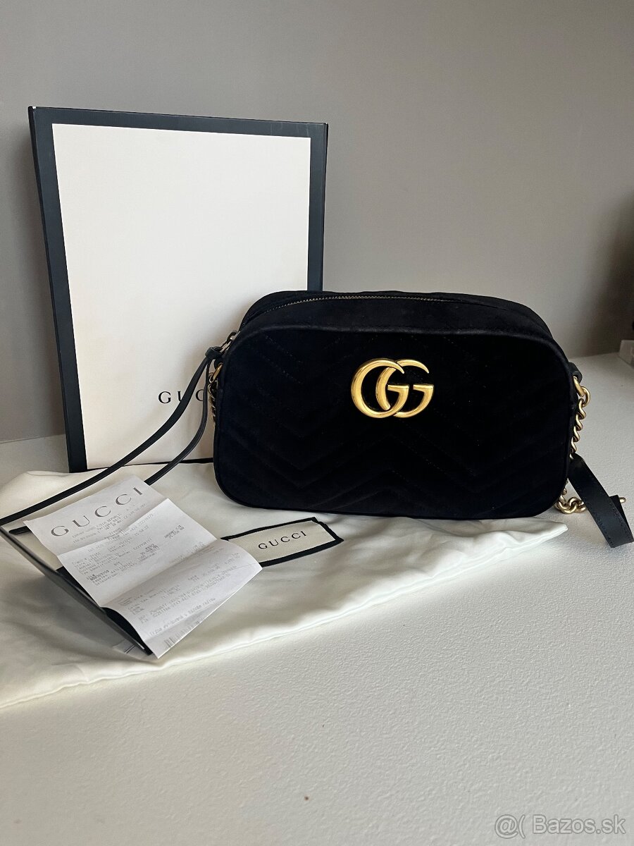 Gucci Marmont velvet medium