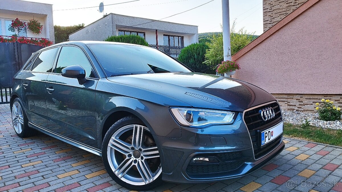 audi a3 ,,2.0tdi dsg 135kw quattro,3x s-line