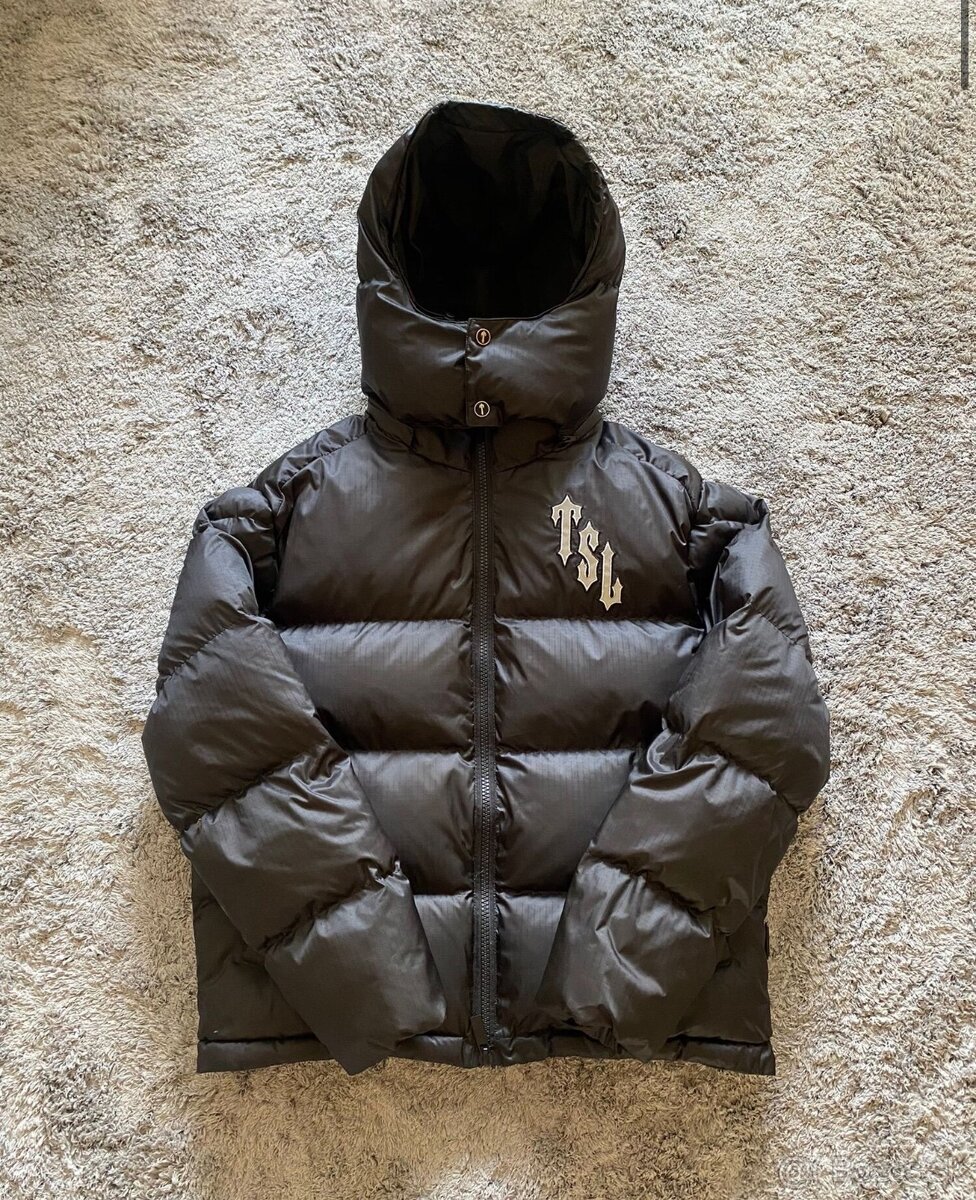 Trapstar Shooters Puffer Jacket - Black/Reflective