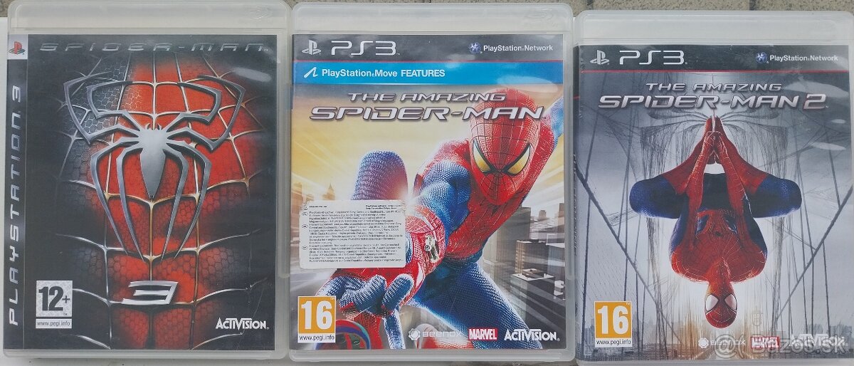 Spiderman 1,2,3 (PS3)