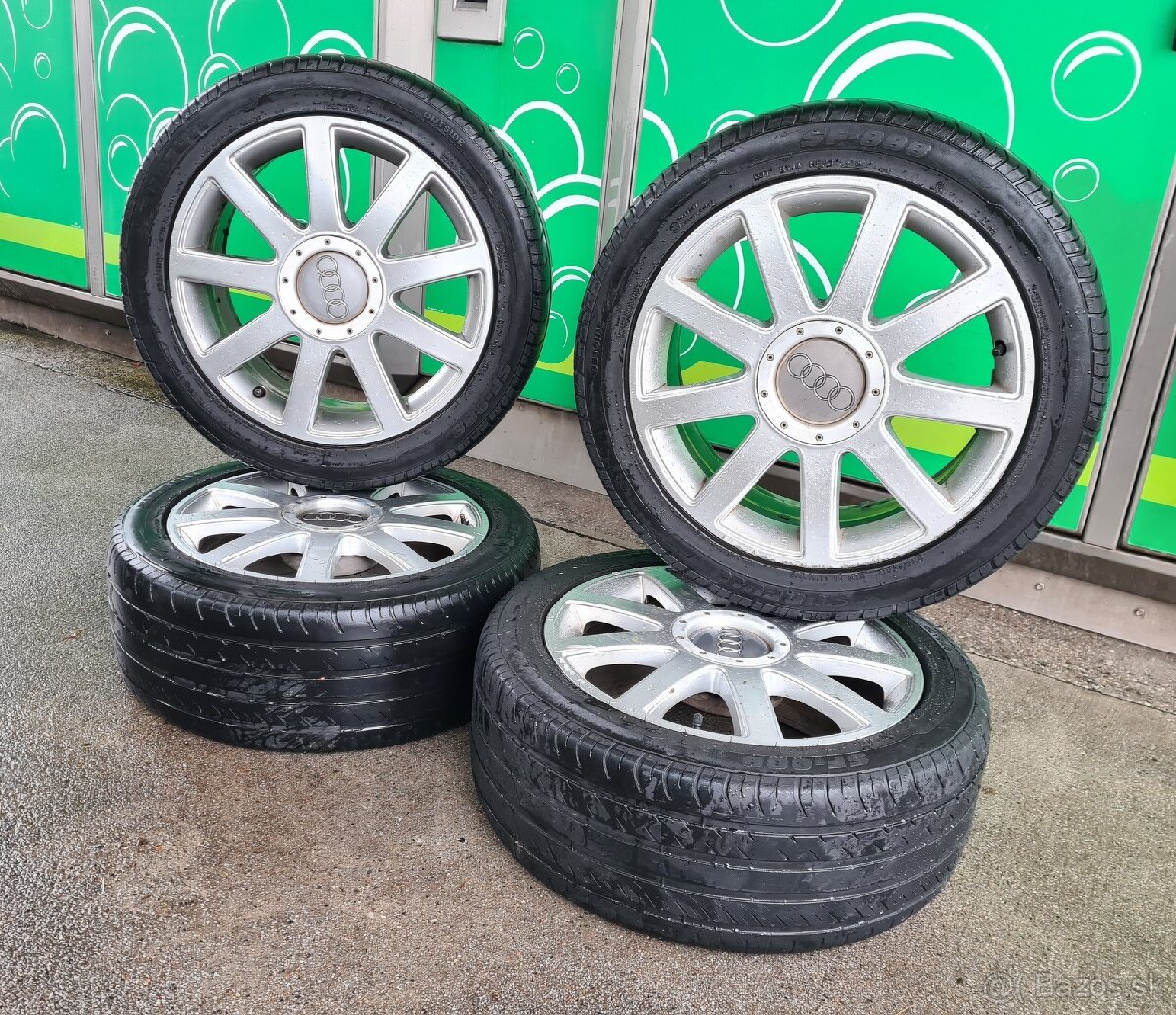 Letní Kola 5x112 Audi VW Seat Skoda 235/45R17