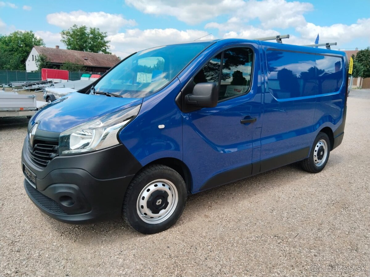 Renault Trafic 1,6dci,89kw,klima,2017,málo nájeto,dolozeno