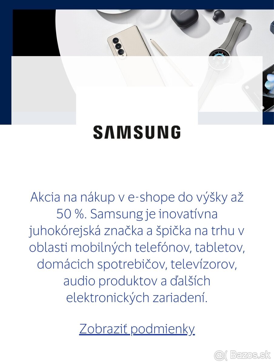 SAMSUNG ZLAVY OFICIALNY OBCHOD