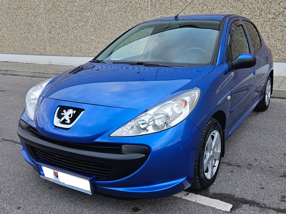 Peugeot 206+ najazdených 53 Tisíc Km  Skutočních