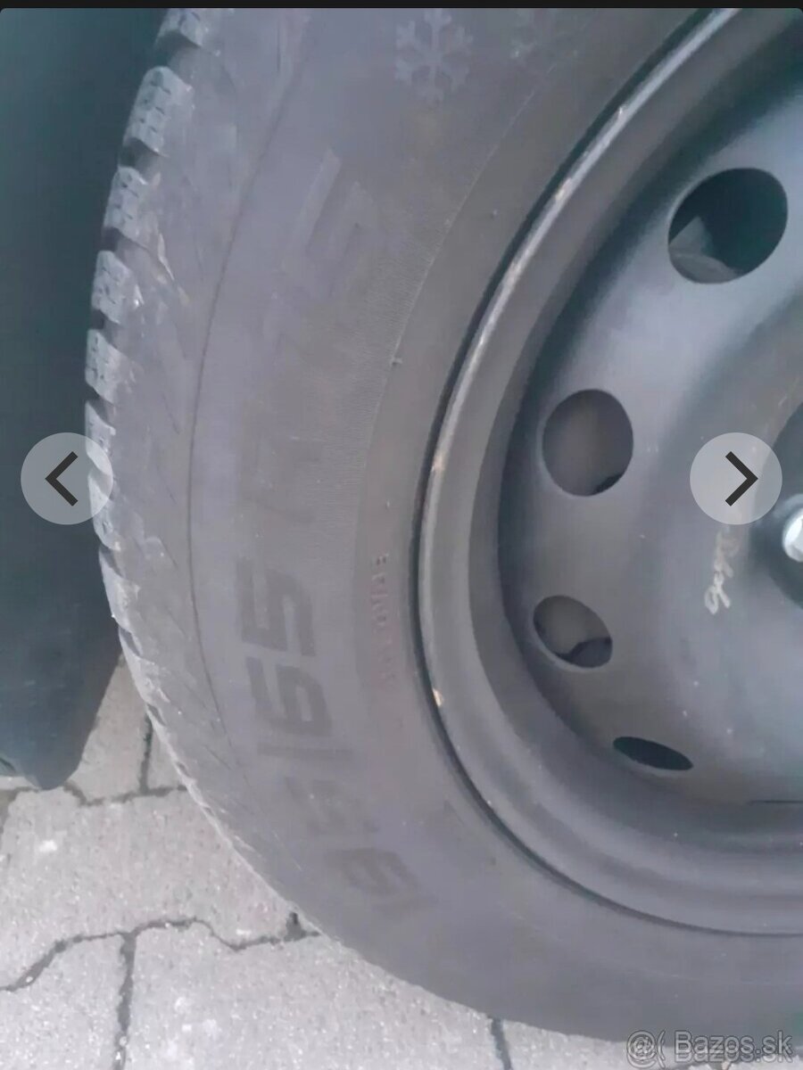 Zimné pneumatiky 195/65  r 15