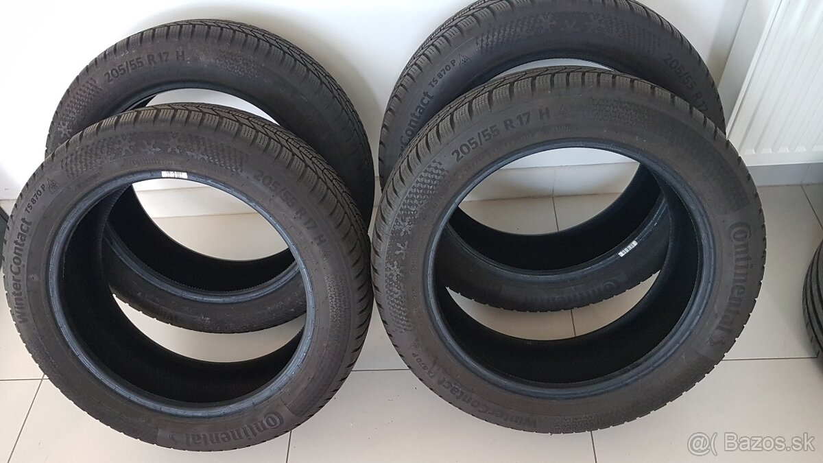 17'' Zimne pneu 205/55R17Continental WinterContact TS870P