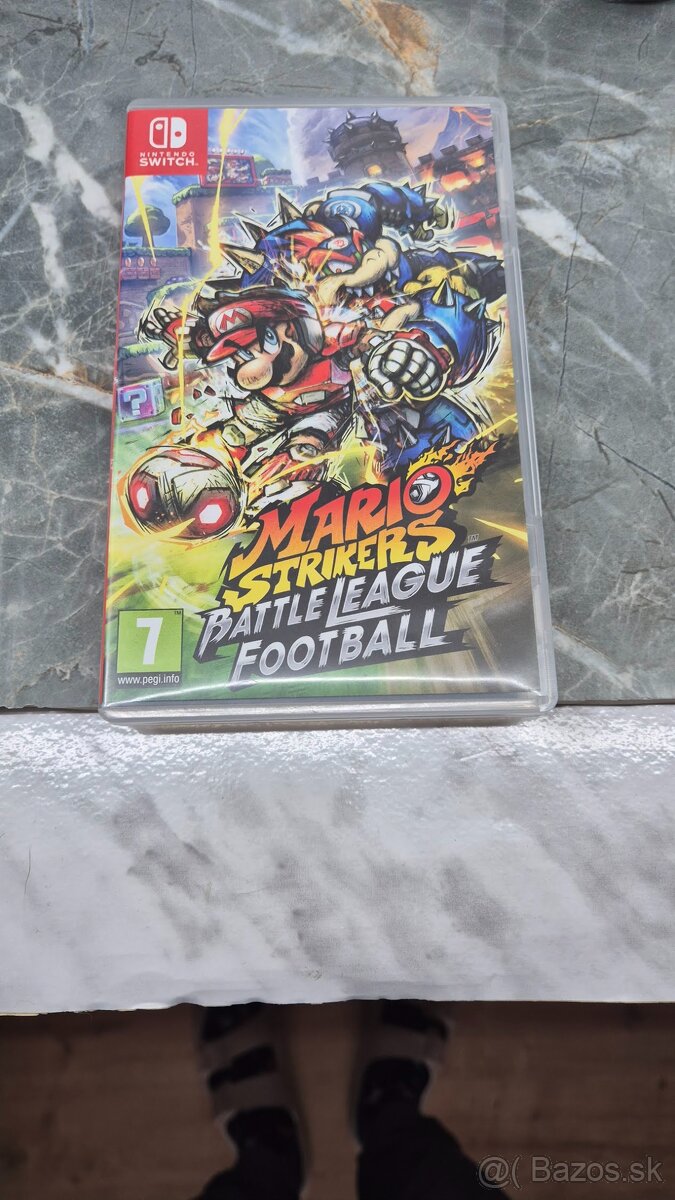 Nintendo switch hra Mario strikers battle league footbal