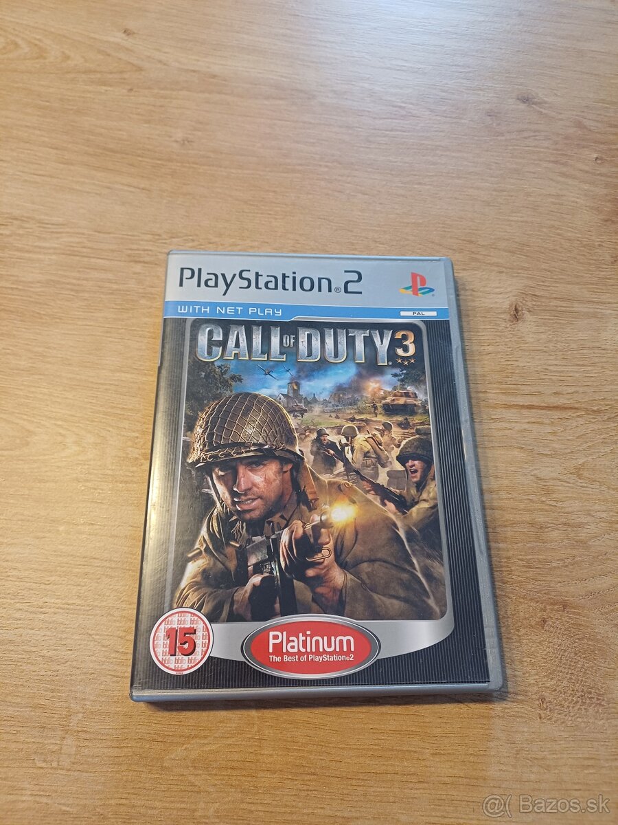 Call of Duty 3 ps2/playstation 2