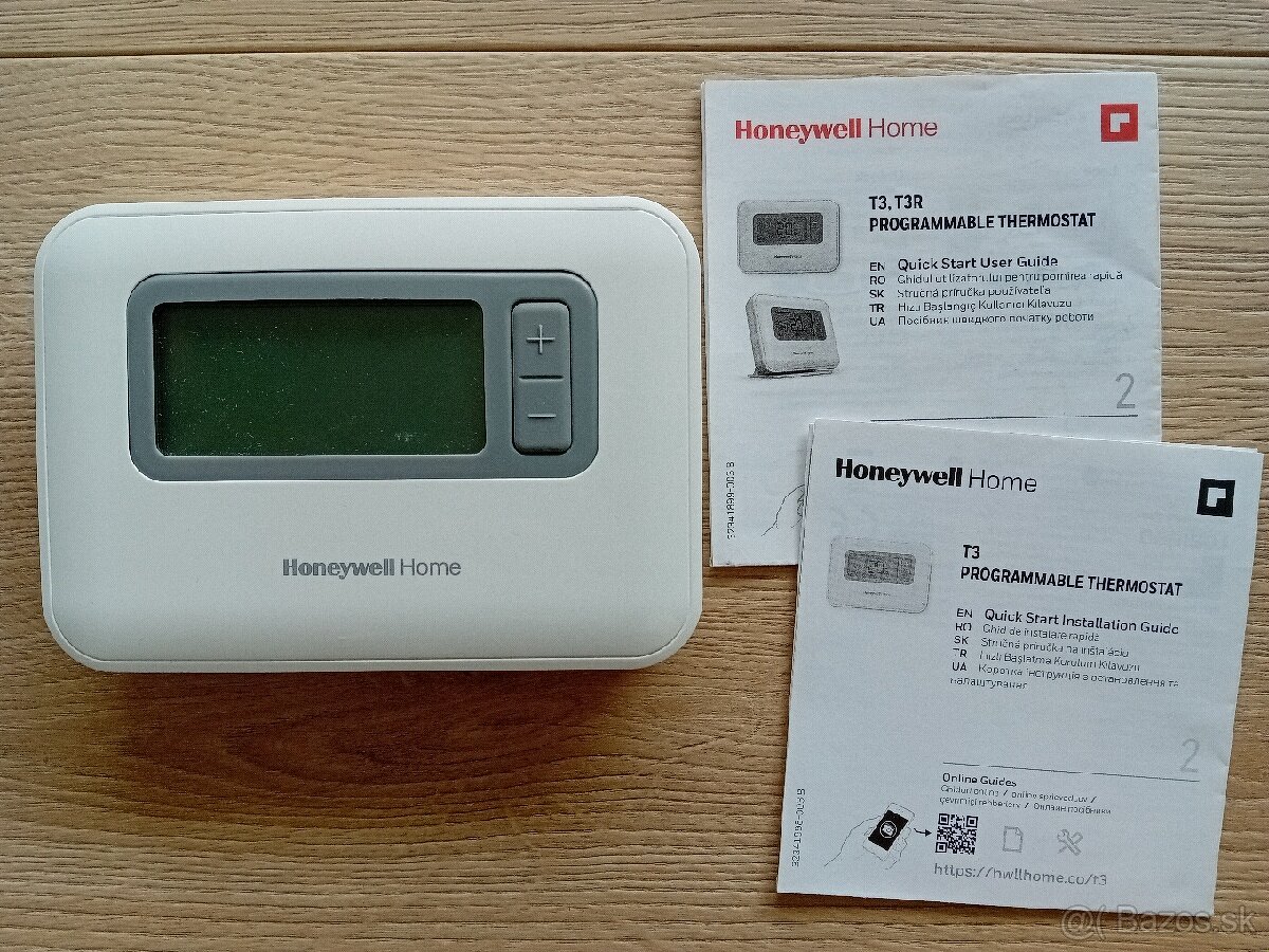 Termostat Honeywell T3 programovateľný