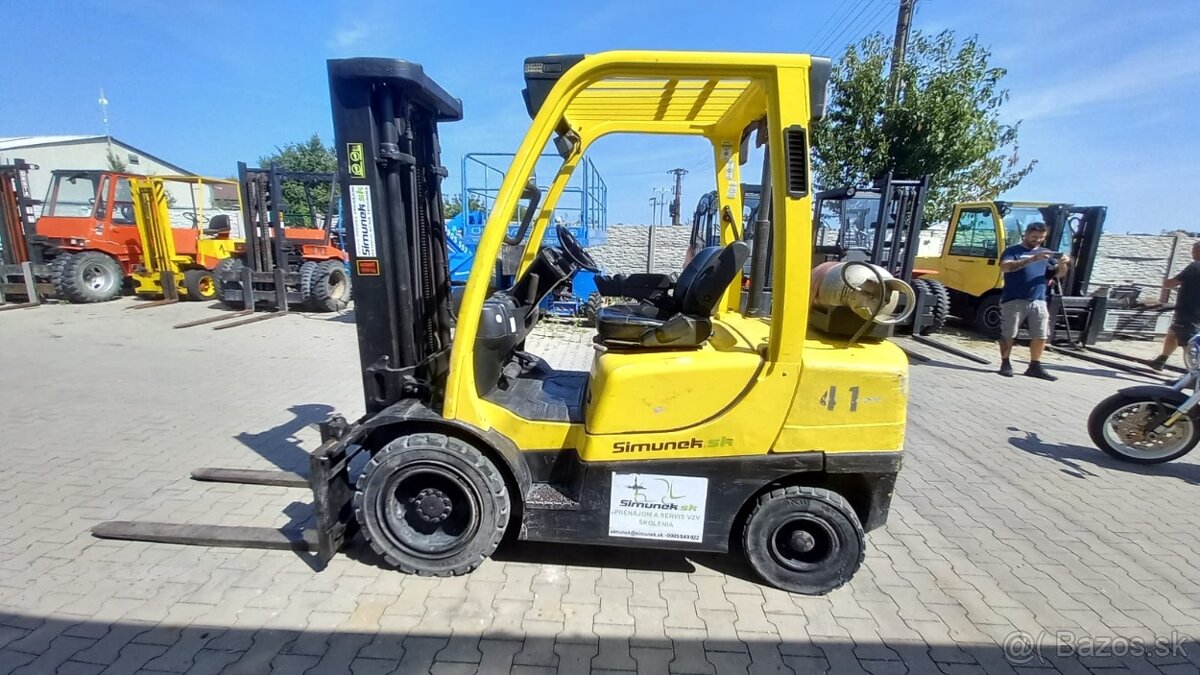 Vysokozdvižný vozík zn. Hyster, typ H3.0FT