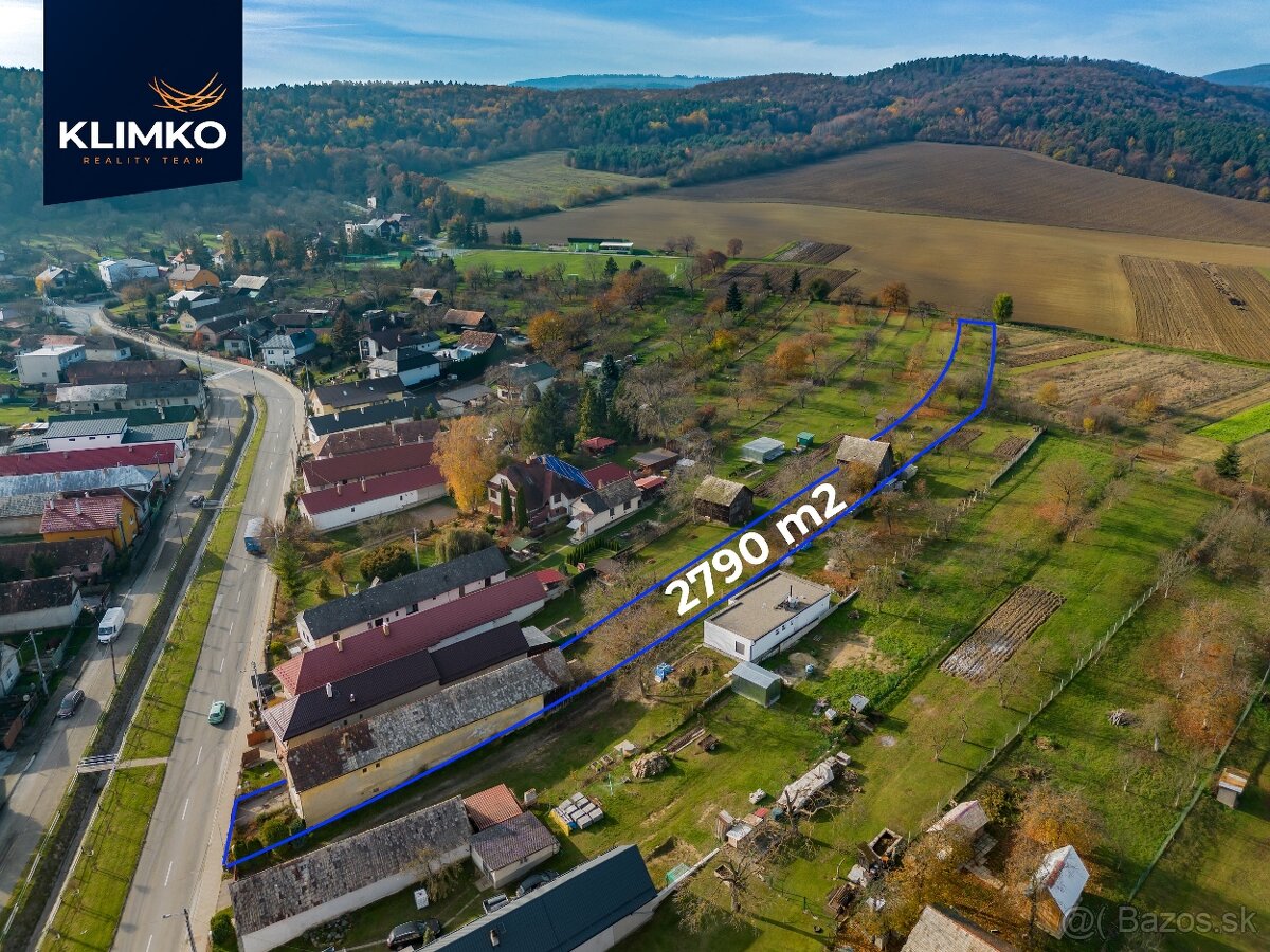 PREDAJ | RODINNÝ DOM S VEĽKÝM POZEMKOM – 2790 M2 | RAŽNANY