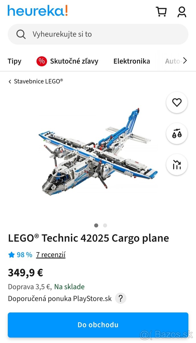 LEGO Technic Lietadlo