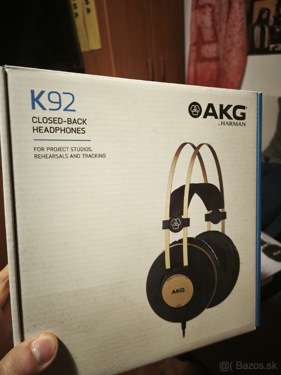 Sluchadla AKG K92