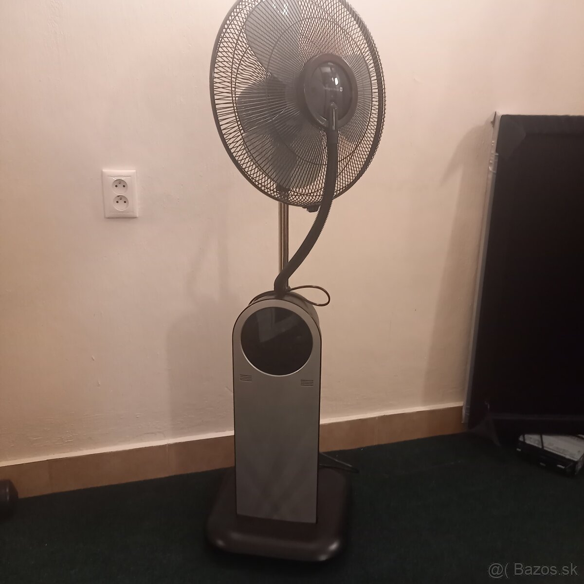 ventilátor so zvlhčovačom vzduchu