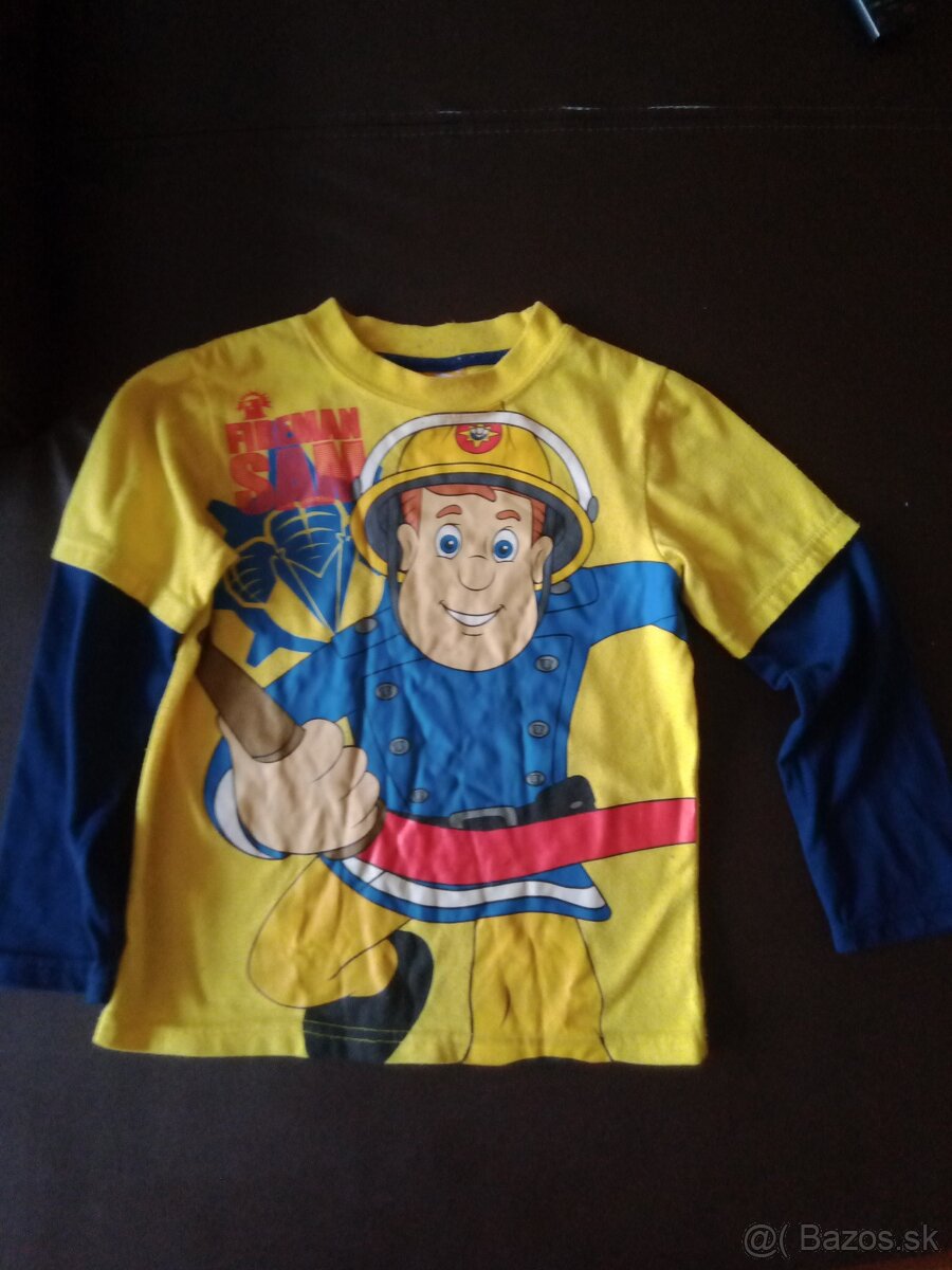 Fireman Sam tričko