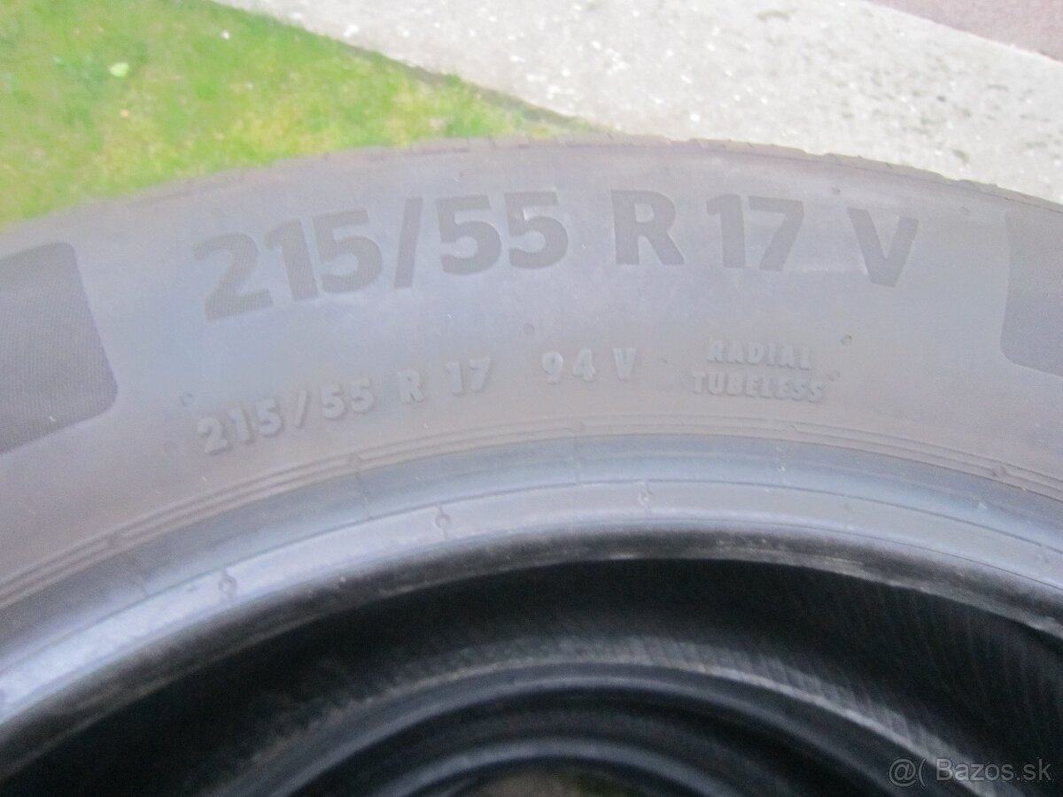 215/55R17 94V letne pneu Continental samozalepovacie Contise