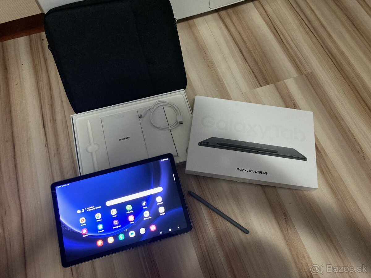 Samsung Galaxy Tab S9 FE 256GB 5G Gray.