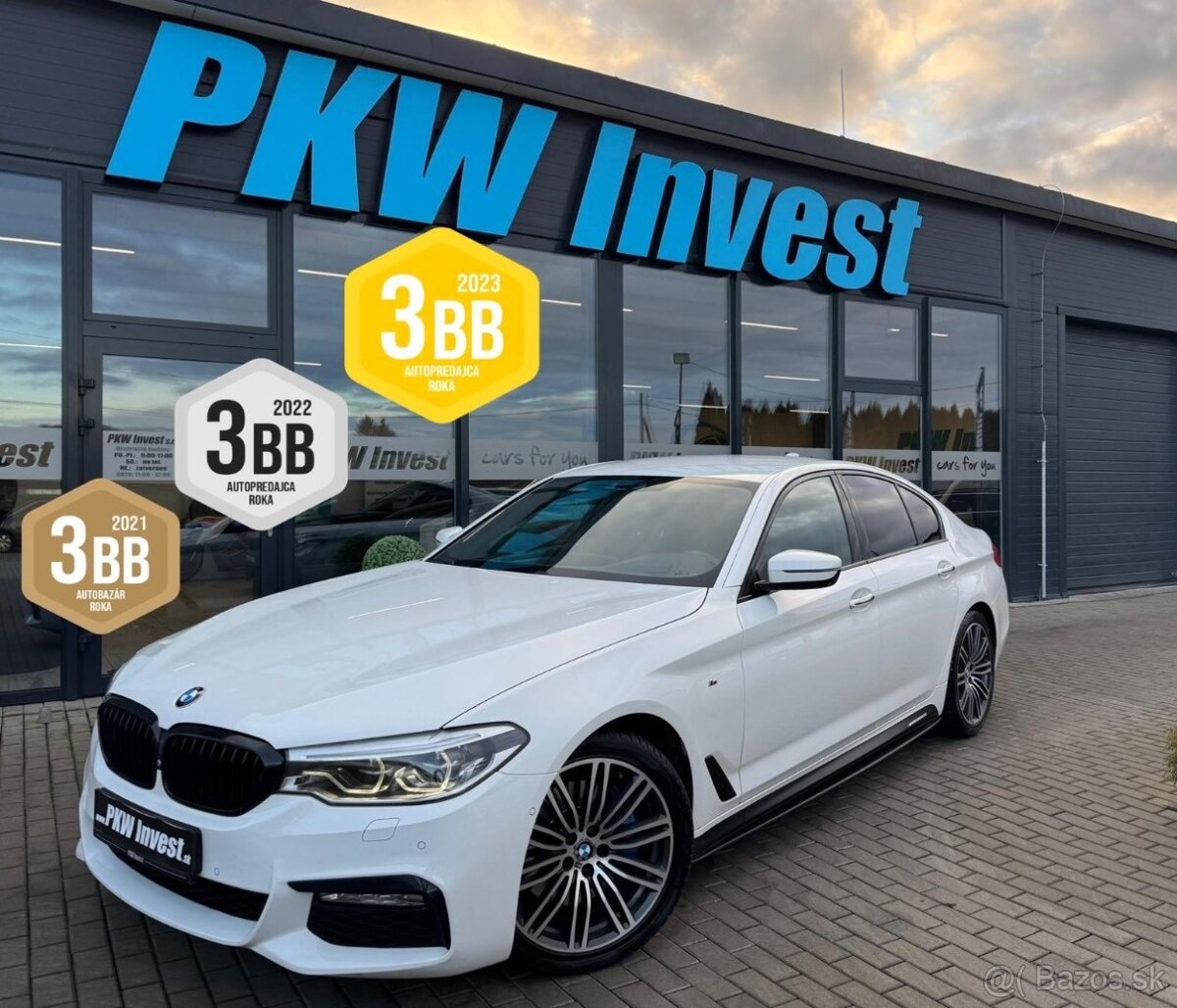 BMW Rad 5 530d x-Drive M-Sport Performance A/T SK ŠPZ FULL