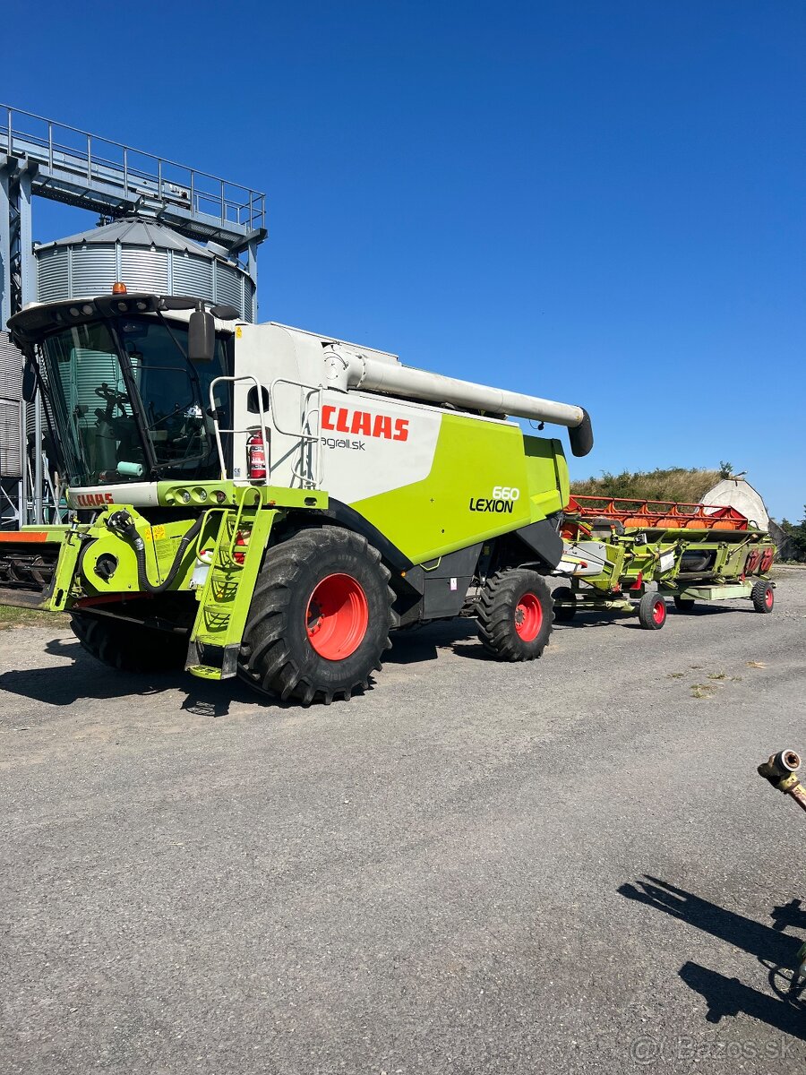 claas lexion 660 4X4 kombajn