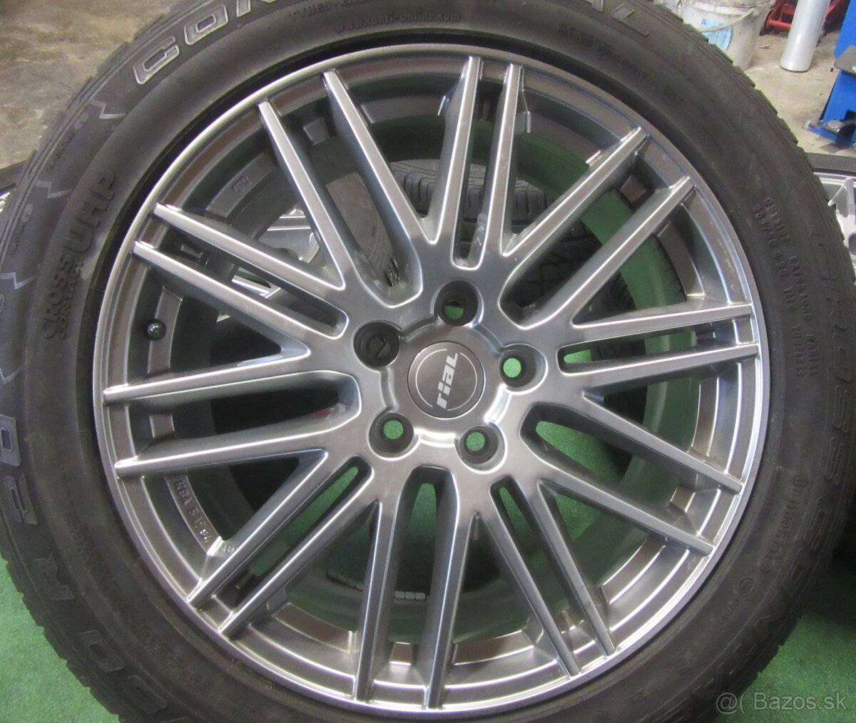 R20 letná sada RIAL rozteč 5x127 265/50R20 CONTINENTAL