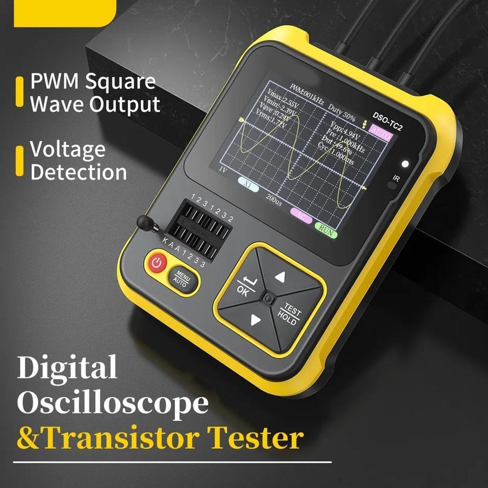 Digitálny osciloskop DSO-TC2 a RLC a Tranzistor Tester