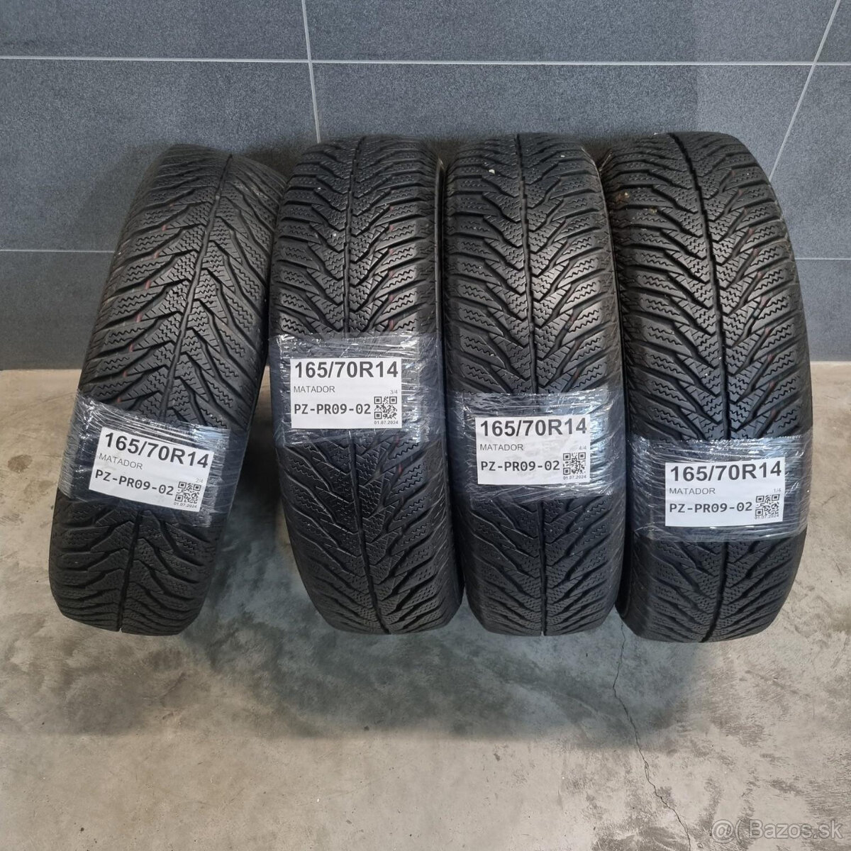 Zimné pneumatiky 165/70 R14 MATADOR