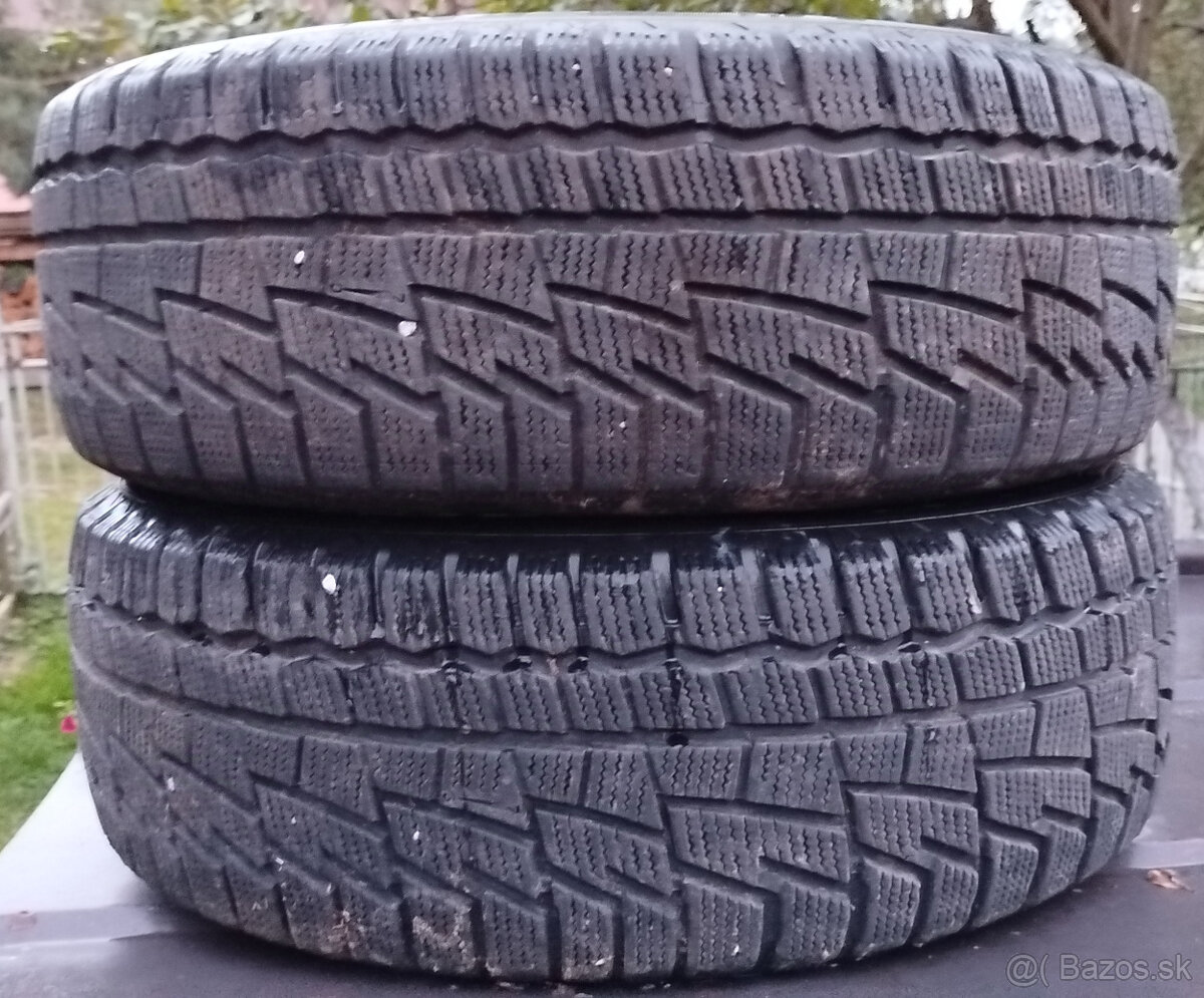 Predam jazdene zimne pneu 205/55R16 Cordian XL 94T mam 2ks