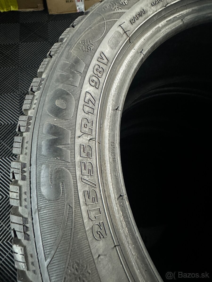 Zimne pneu Kormoran 215/55 R17