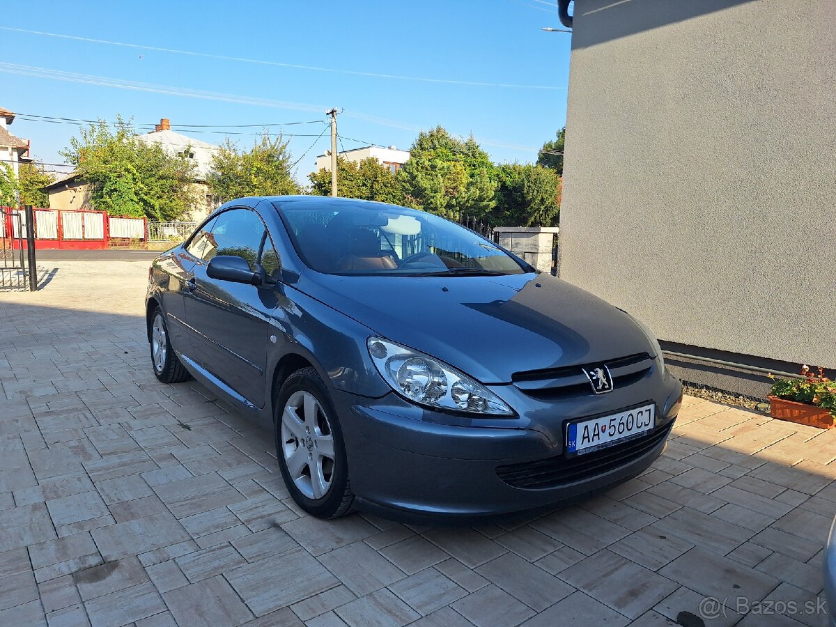 Peugeot 307 CC 2.0 100kw 123tisic km