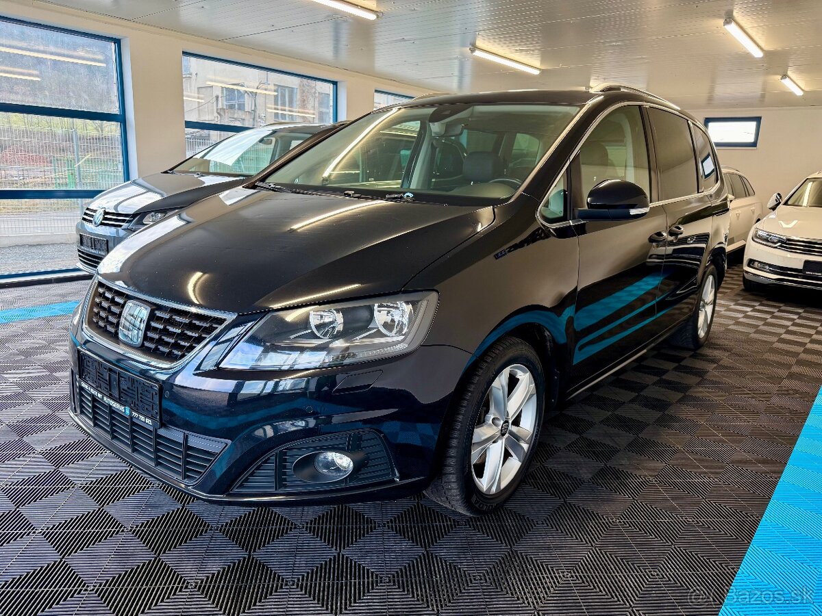 Seat ALHAMBRA 2.0 TDi NAVI WEBASTO KAMERA TAŽNÉ 7 MÍST