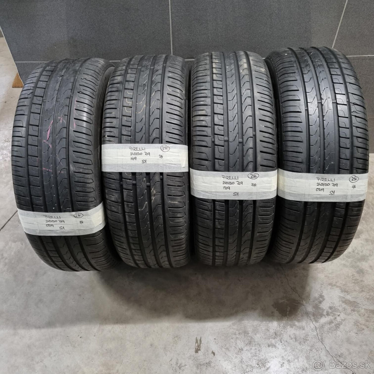 Letné pneumatiky 245/50 R19 PIRELLI DOT1219