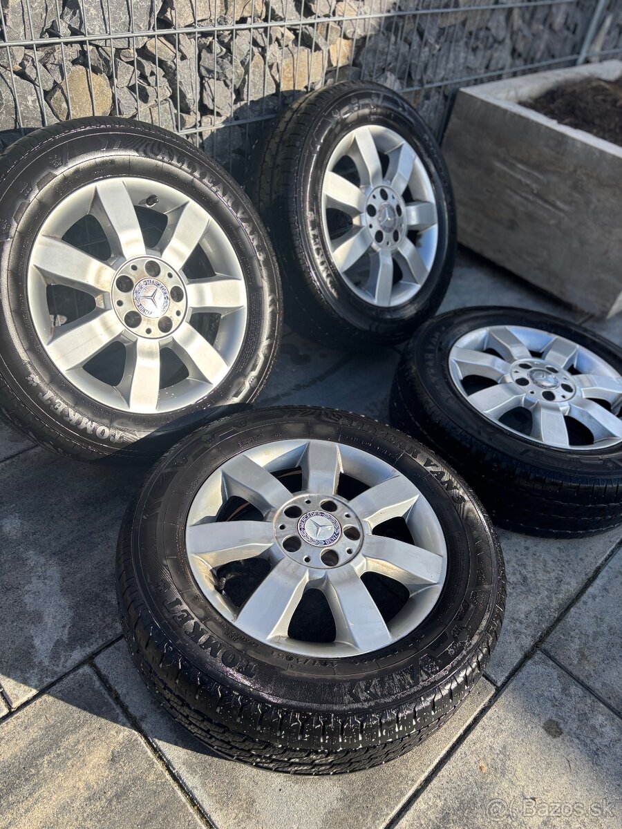 ✅ 5x112 r16 mercedes viano celorocne pneu