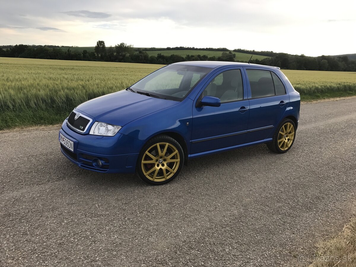 Brzdy fabia 1 rs