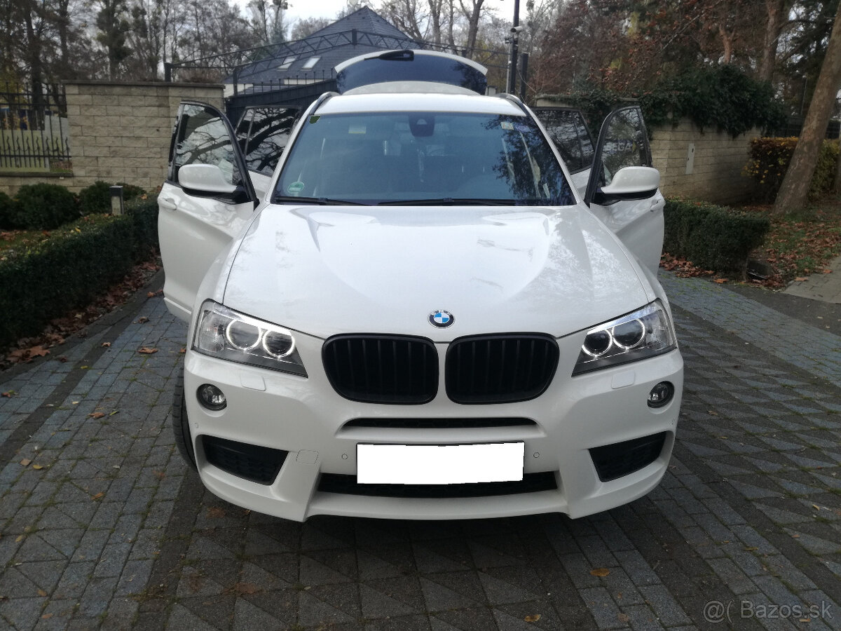 BMW X3 F25 20d Xdrive , org M-packet , Navi top