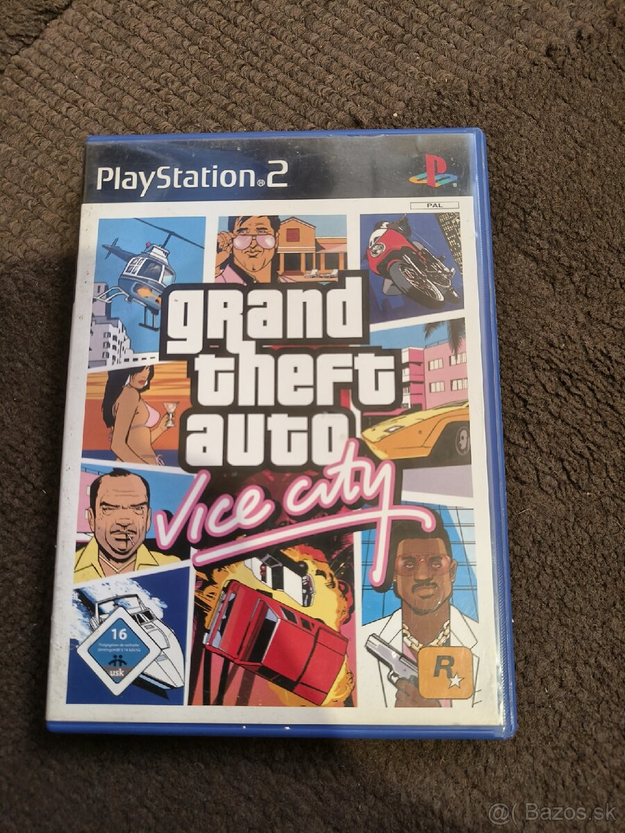 GTA Vice City - Playstation 2 hra