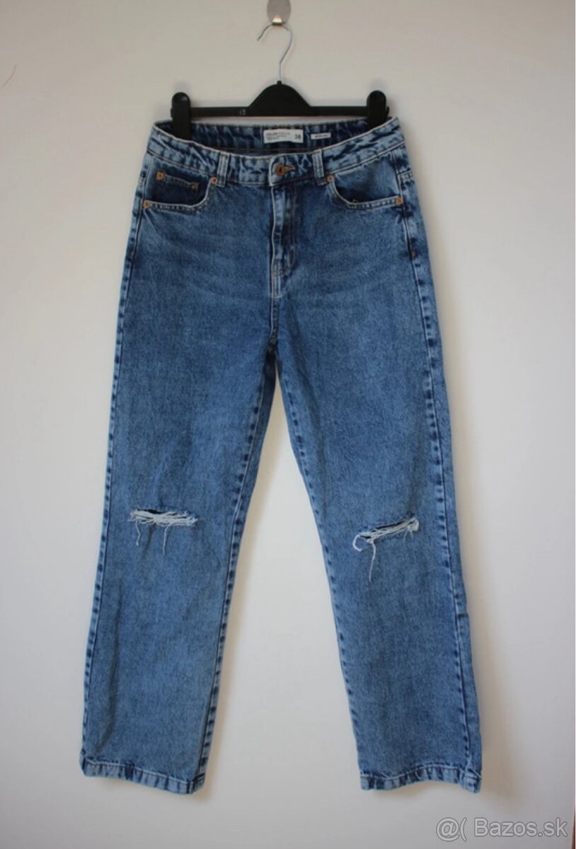 Wide leg jeans