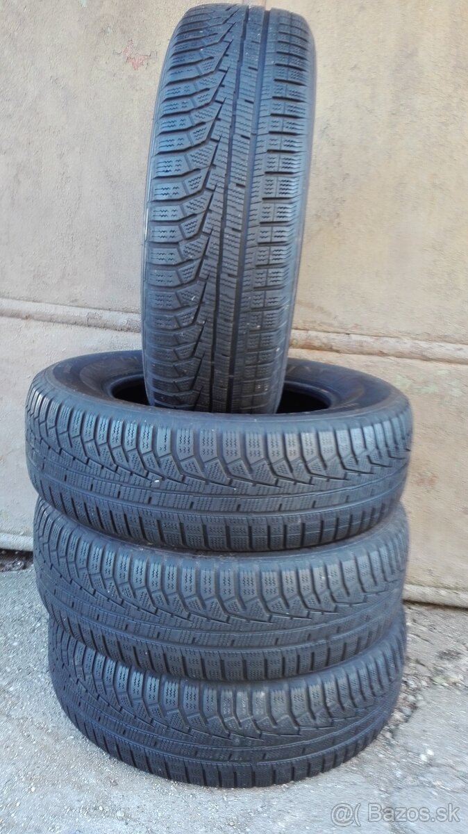 Predám 4-Zimné pneumatiky Hankook icewinter 215/70 R16