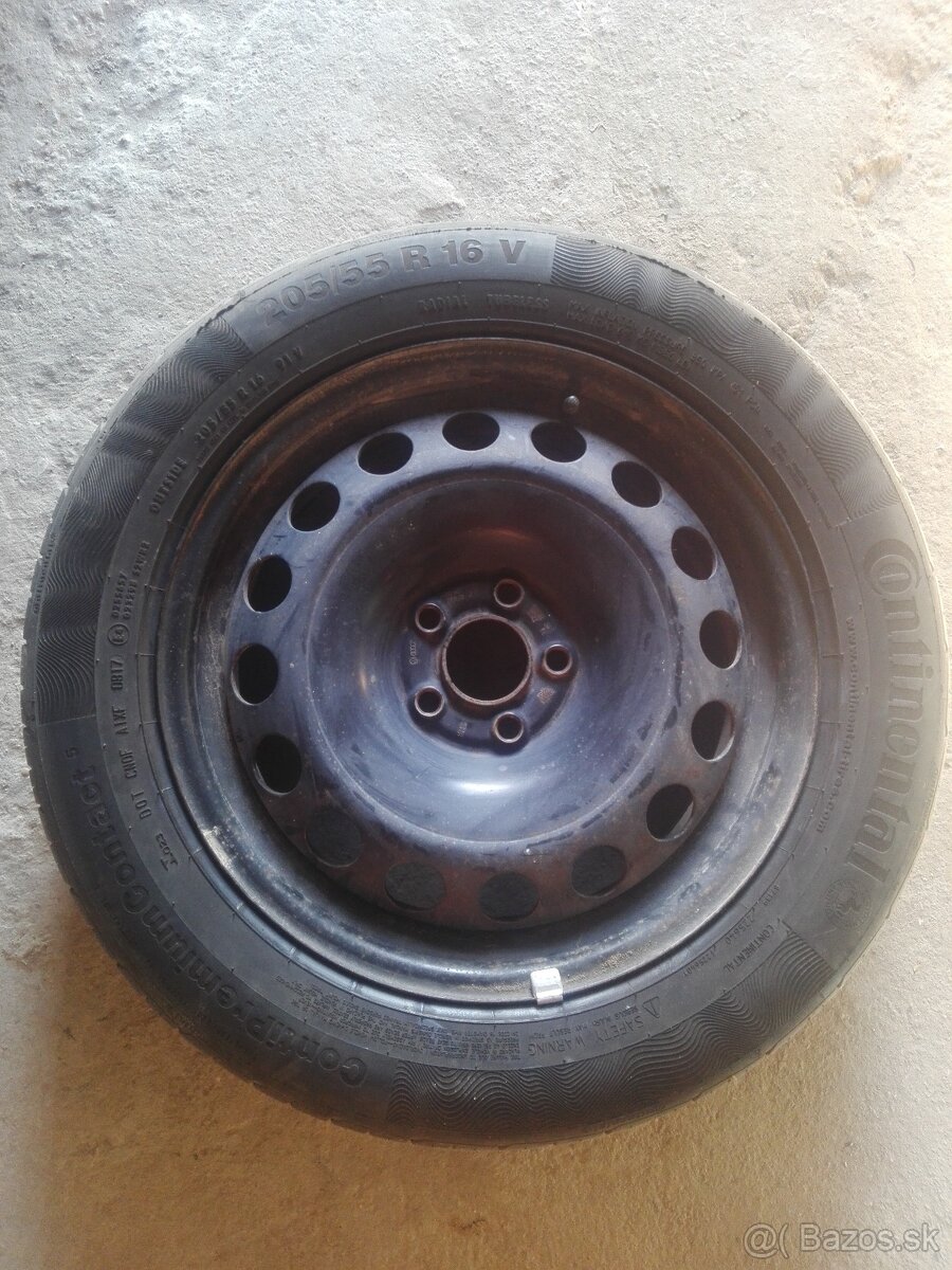 5x100, 205/55/16 VW ŠKODA SEAT