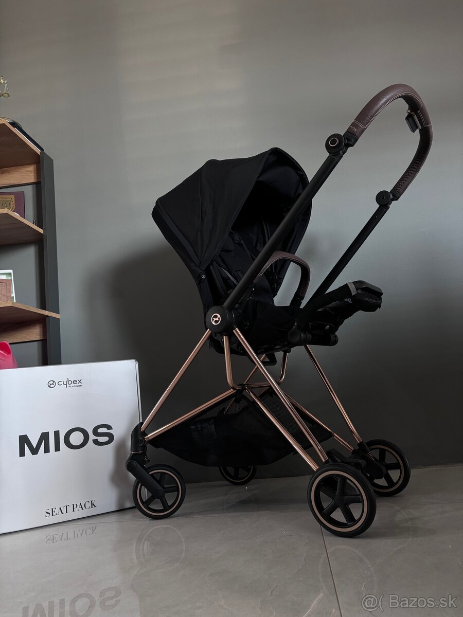 Cybex mios 3.0 rosegold sepia black