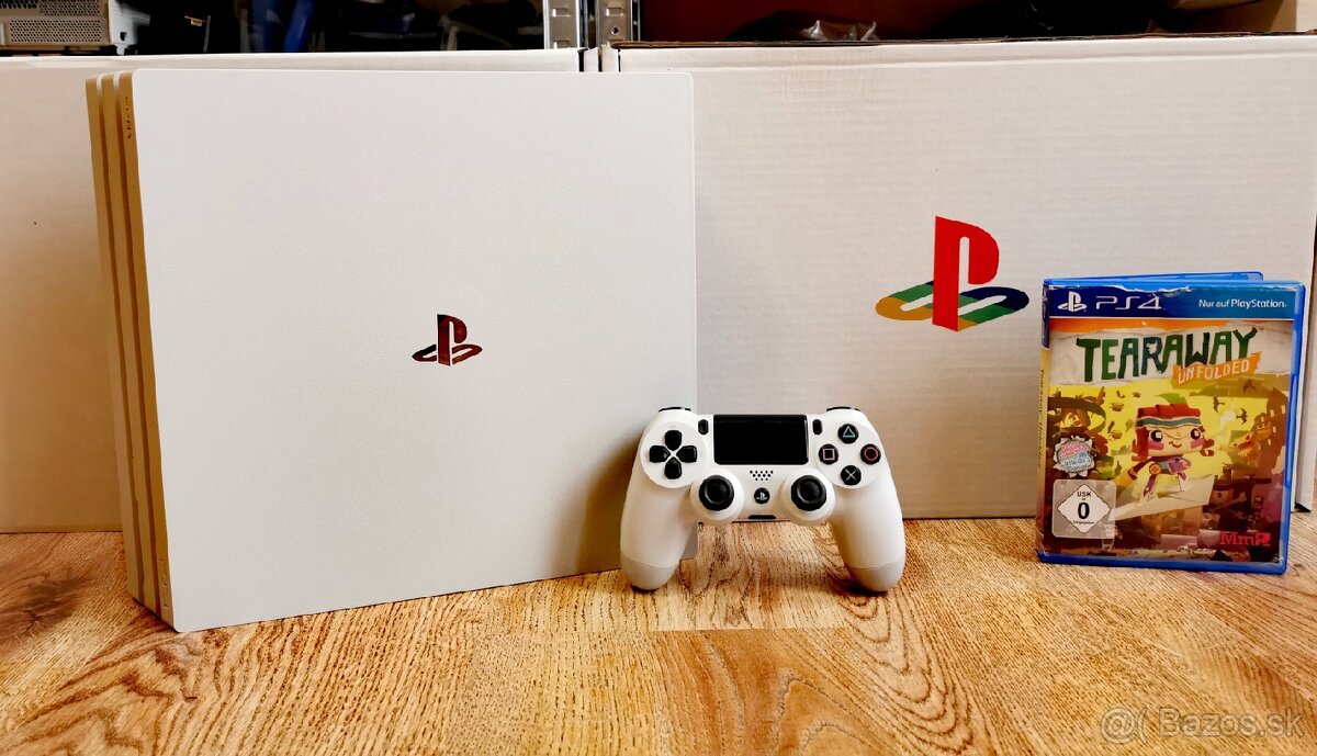 PS4 PRO 1TB Glacier White