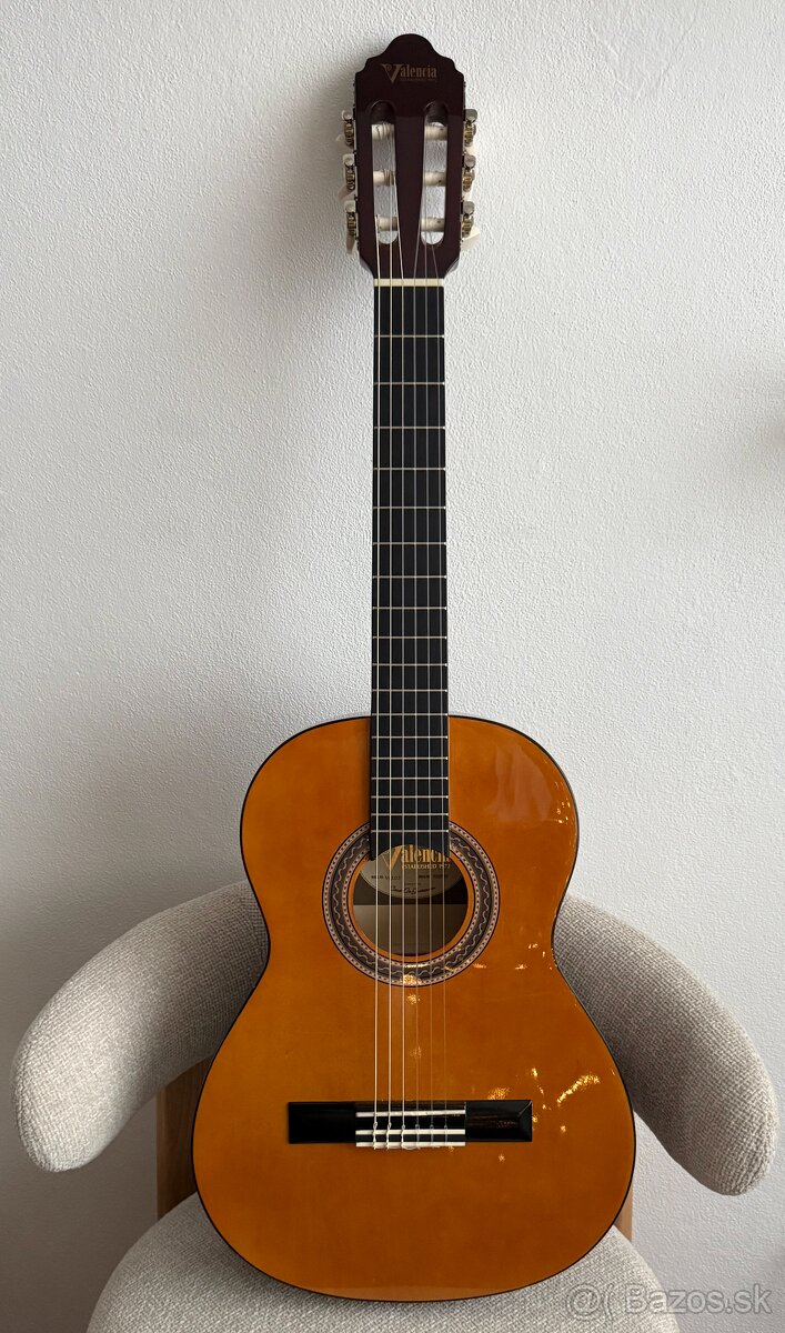 Gitara 3/4, klasická s príslušenstvom