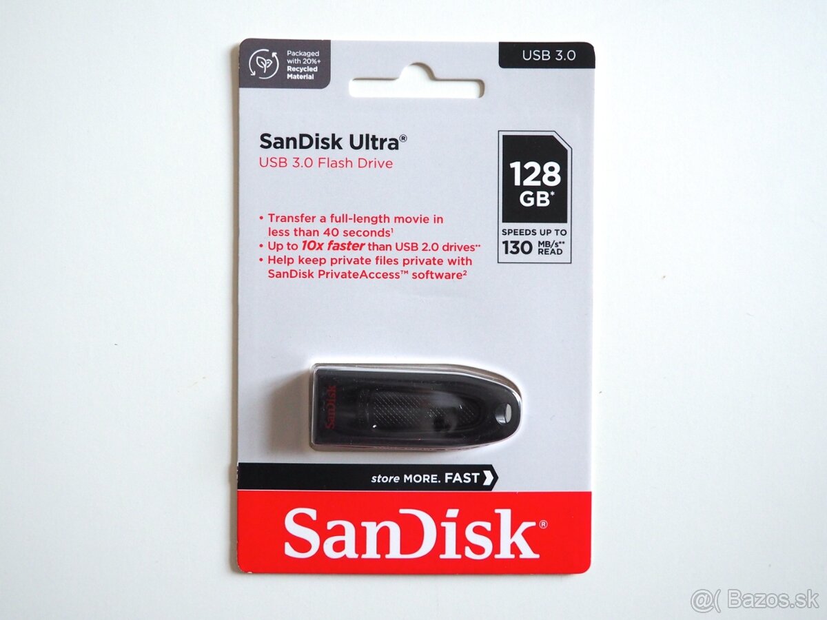 128GB USB Kľúč Sandisk Ultra