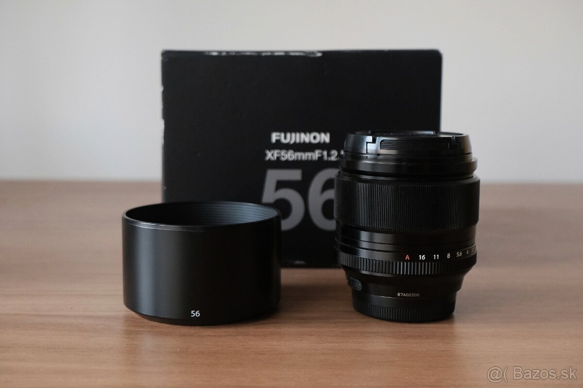 Fujifilm Fujinon XF 56mm f/1.2 R.