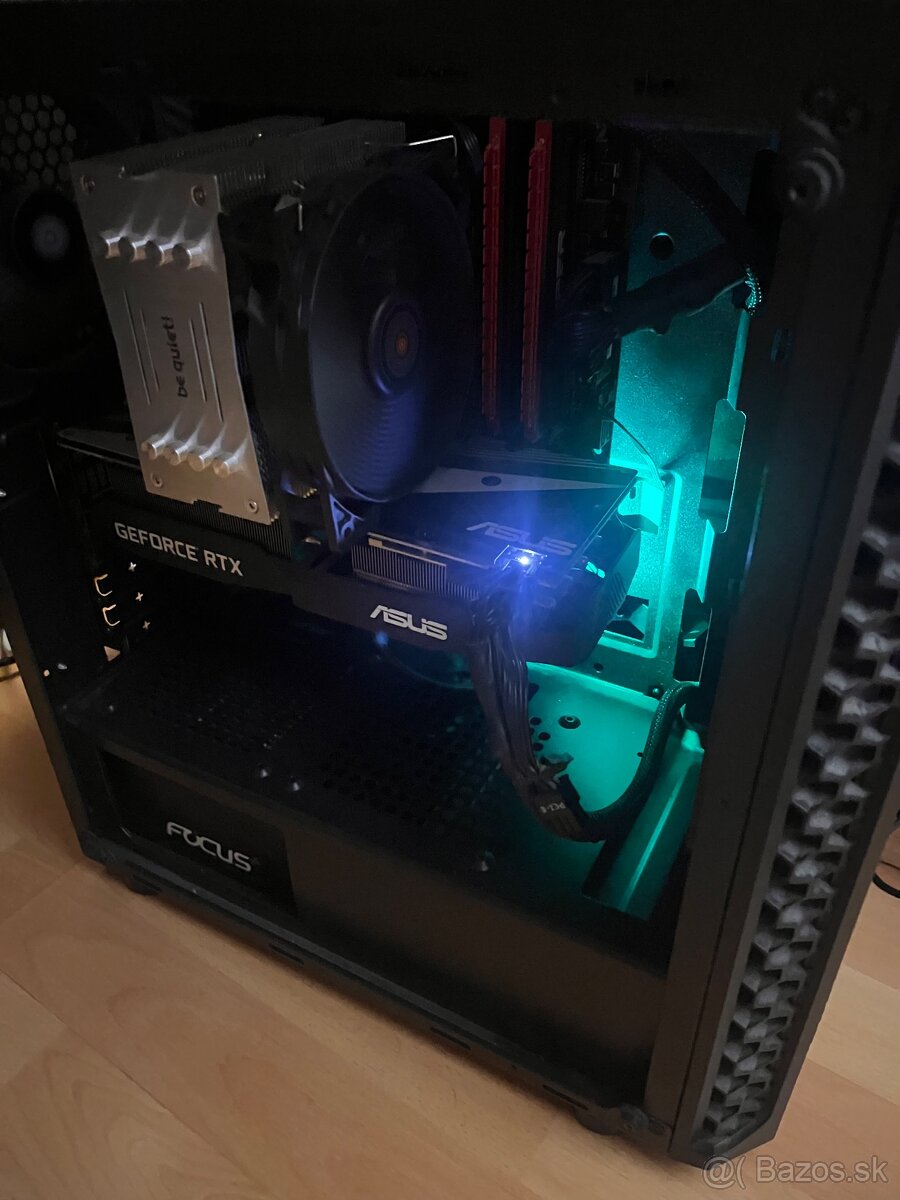 Herný PC, GEFORCE GTX 2060, AMD RYZEN 5 5600. Super stav