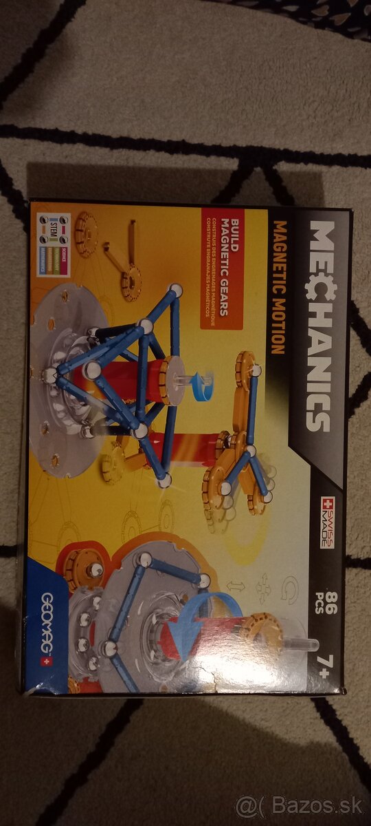 Magnetické kocky Geomag Mechanics 721 86 ks