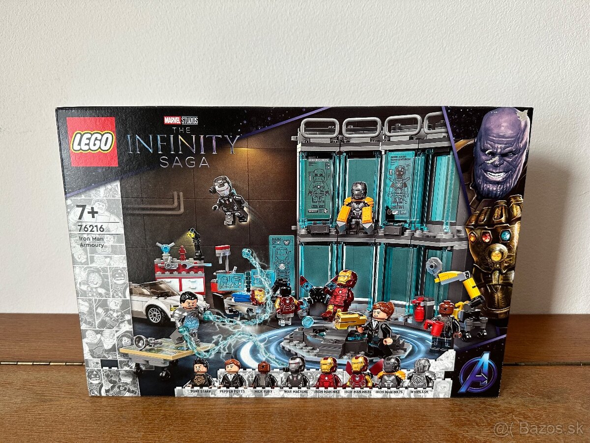 LEGO® Marvel 76216 Zbrojnica Iron Mana